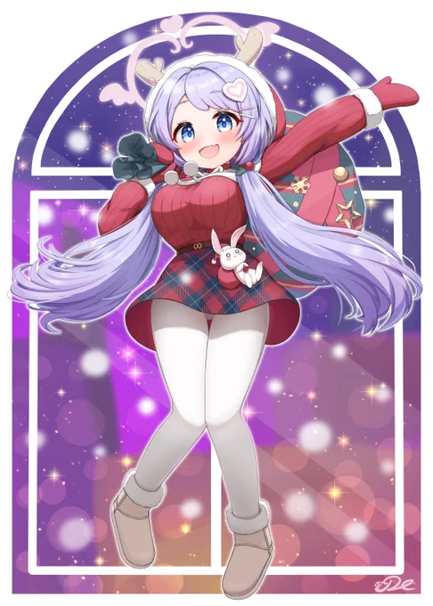 ハナエ出動!プレゼントの時間ですよ～ #ブルアカ #朝顔ハナエ