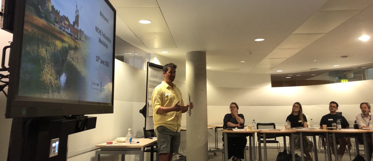 SallyHardys's tweet photo. Fourth fellow @UEA_NICHE presenting #earlymobilisation project https://t.co/M4qR28RofT