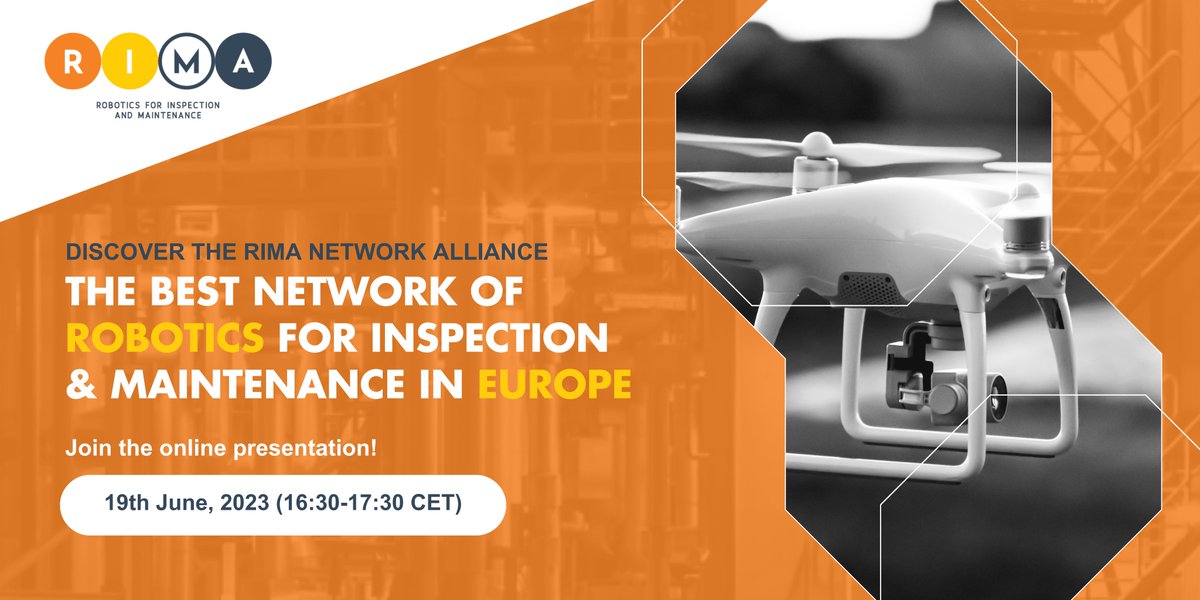 🌐 The RIMA Alliance is actively seeking new members. By joining the Alliance, you'll gain access to a vast network of industry professionals, participate in joint research actions, and shape the future of robotics. Don’t miss today’s presentation: eventbrite.es/e/rima-allianc…