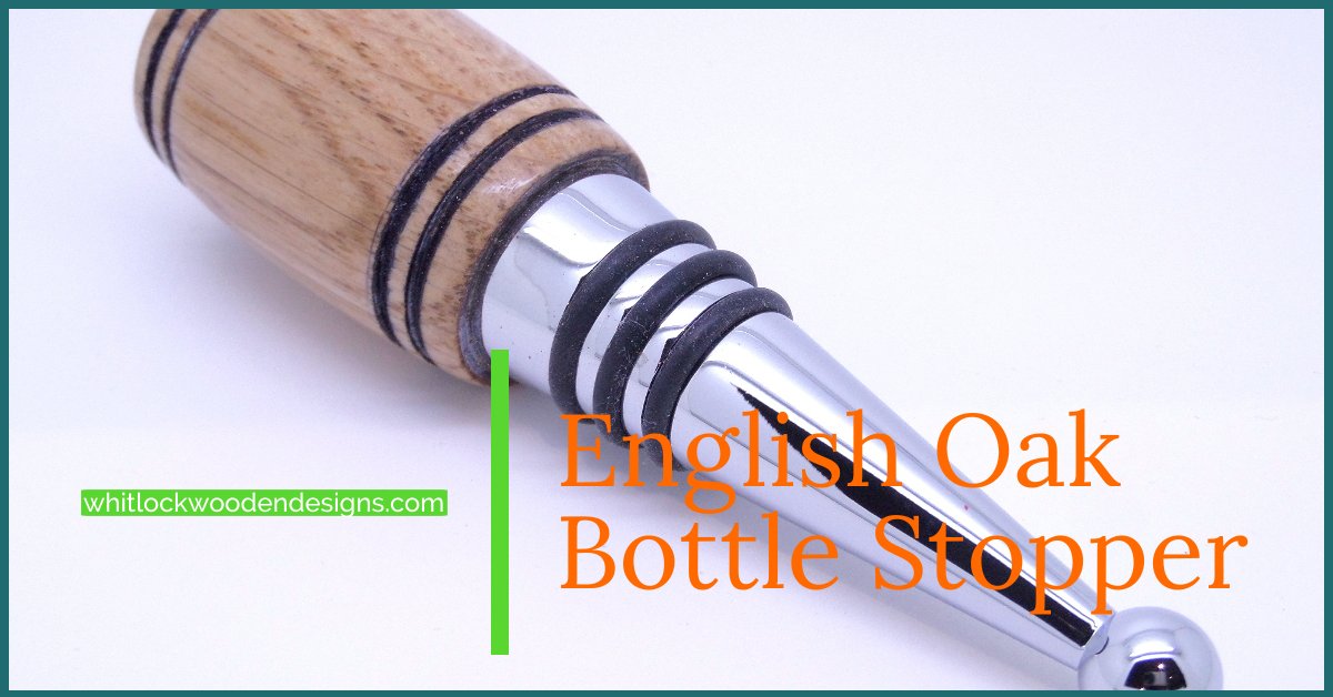 🍷 is best when topped with an English oak bottle stopper. Buy now 🛒 
 sbee.link/qhkfxam46r #bottlestopper #smallgifts