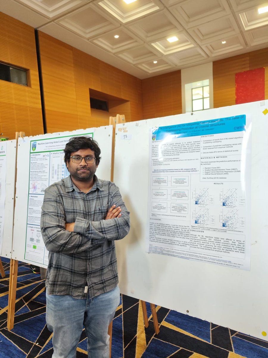 Md Arman Habib (@ahabib20) on Twitter photo Presented our reseaech on application of #AI in mitigating coastal hazards, today, at the '2023 UCD STEM Early Career Researchers Symposium' to receive insightful remarks from the audience. <a href="/UCD_Research/">UCD Research</a> <a href="/UCD_CWRR/">UCD Dooge Centre for Water Resources Research</a> <a href="/UCDCivEng/">UCD Civil Engineering</a> <a href="/UCDEngArch/">UCD College of Engineering & Architecture</a> <a href="/salauddinUCD/">Dr Md Salauddin</a> Presented our reseaech on application of #AI in mitigating coastal hazards, today, at the '2023 UCD STEM Early Career Researchers Symposium' to receive insightful remarks from the audience. <a href="/UCD_Research/">UCD Research</a> <a href="/UCD_CWRR/">UCD Dooge Centre for Water Resources Research</a> <a href="/UCDCivEng/">UCD Civil Engineering</a> <a href="/UCDEngArch/">UCD College of Engineering & Architecture</a> <a href="/salauddinUCD/">Dr Md Salauddin</a>