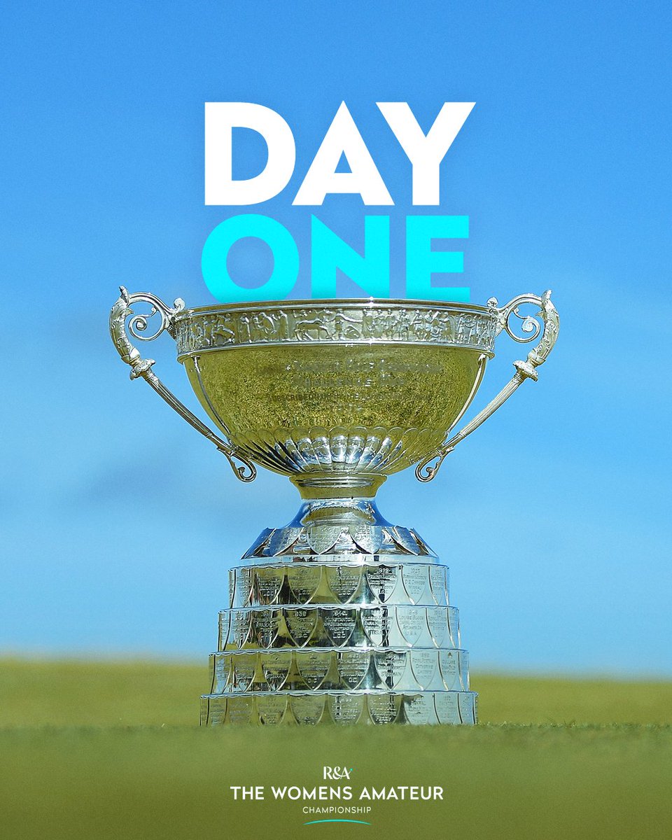 We’ve officially teed off at @PrincesGolfClub for The Women’s Amateur Championship 🏆

Follow the live scores 👉 bit.ly/LiveScoringWom…