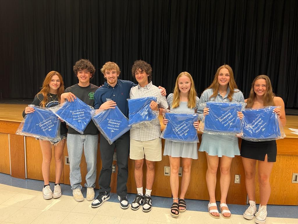 Our Beloved Seniors!! Congratulations on your graduation today. You will be missed but never forgotten.
Division Champs--Numbers on the wall!!