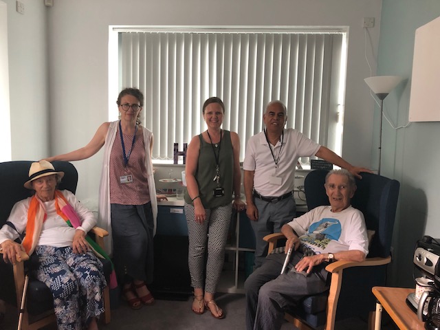 A visit to Homelink, day respite centre, where these clients were enjoying a fun trip down memory lane with a lively discussion about their first jobs. #companionship #respite #lonelinessawarenessweek @LBRUT @AgeUKRichmond @DementiaFriends