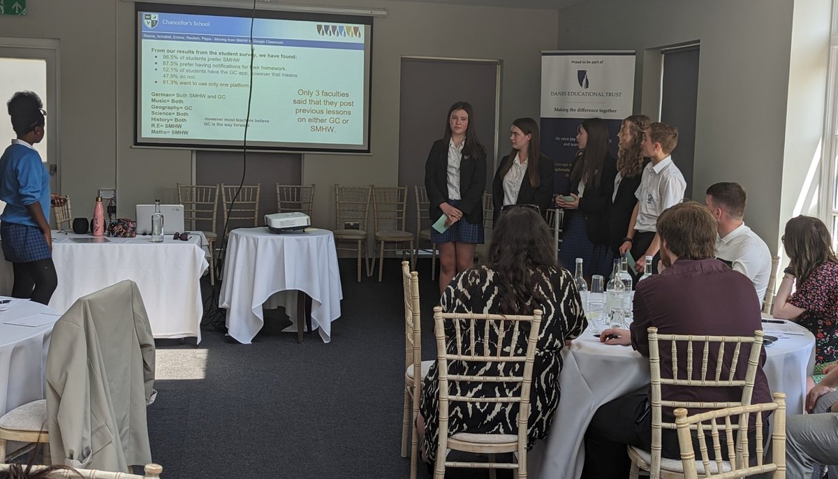 nikkirailton's tweet photo. How far they've come! Our primary and secondary LVCs presented to a room full of ITTs at @DanesEdTrust end of year Early Career's conference.  They were eloquent, professional and informed.  So proud of all they've achieved! https://t.co/oDwwtnKXuO
