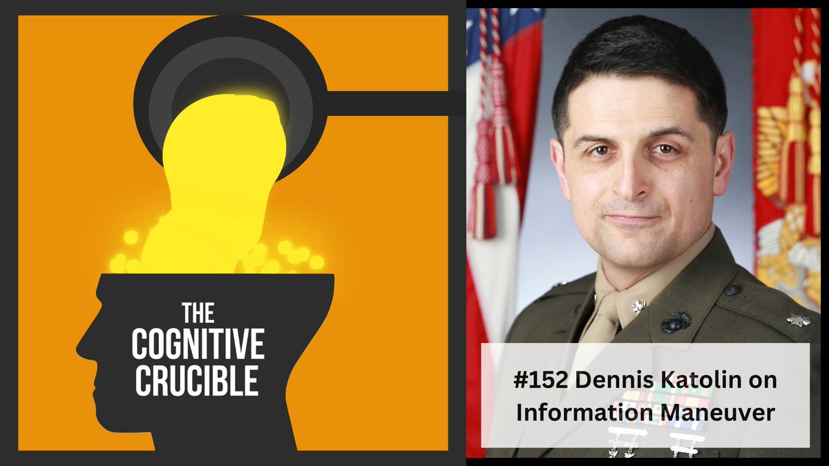 Marine Corps LtCol Dennis Katolin discusses his squadron’s Standard Operating Procedures for Information Maneuver. information-professionals.org/episode/cognit…