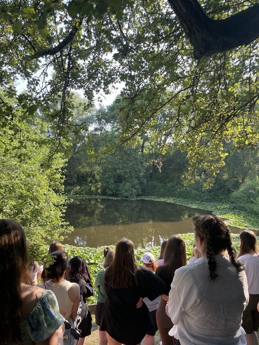 AHSSocSubs's tweet photo. Day 1 of our full on schedule! Pool of Peace Crater followed by a trip the the Hooge Museum. Some unbelievable displays of WW1 artefacts 🇧🇪 https://t.co/fG35myaqSS