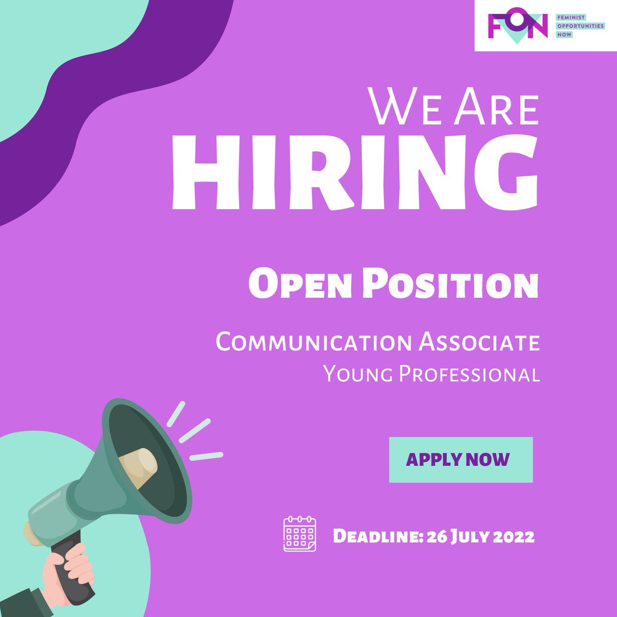 📢 Passionate about making a difference in #Africa? Join @IPPFAR as a Communication Associate for the #FON project. ✅Support the FON team & grantee partners, ensuring visibility of the FON Project. 🗓️ Apply by 26/07/23 👉bit.ly/43XA0tI #JobOpportunity #FONProject
