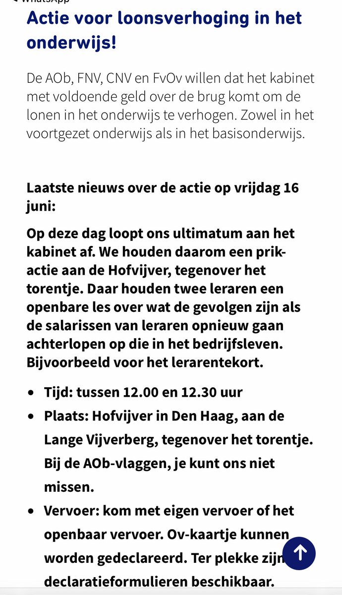 vantamar's tweet photo. Laatste nieuws! #loonbodonvoldoende @AObtweets #caopo #caovo https://t.co/5TkFsWw63j