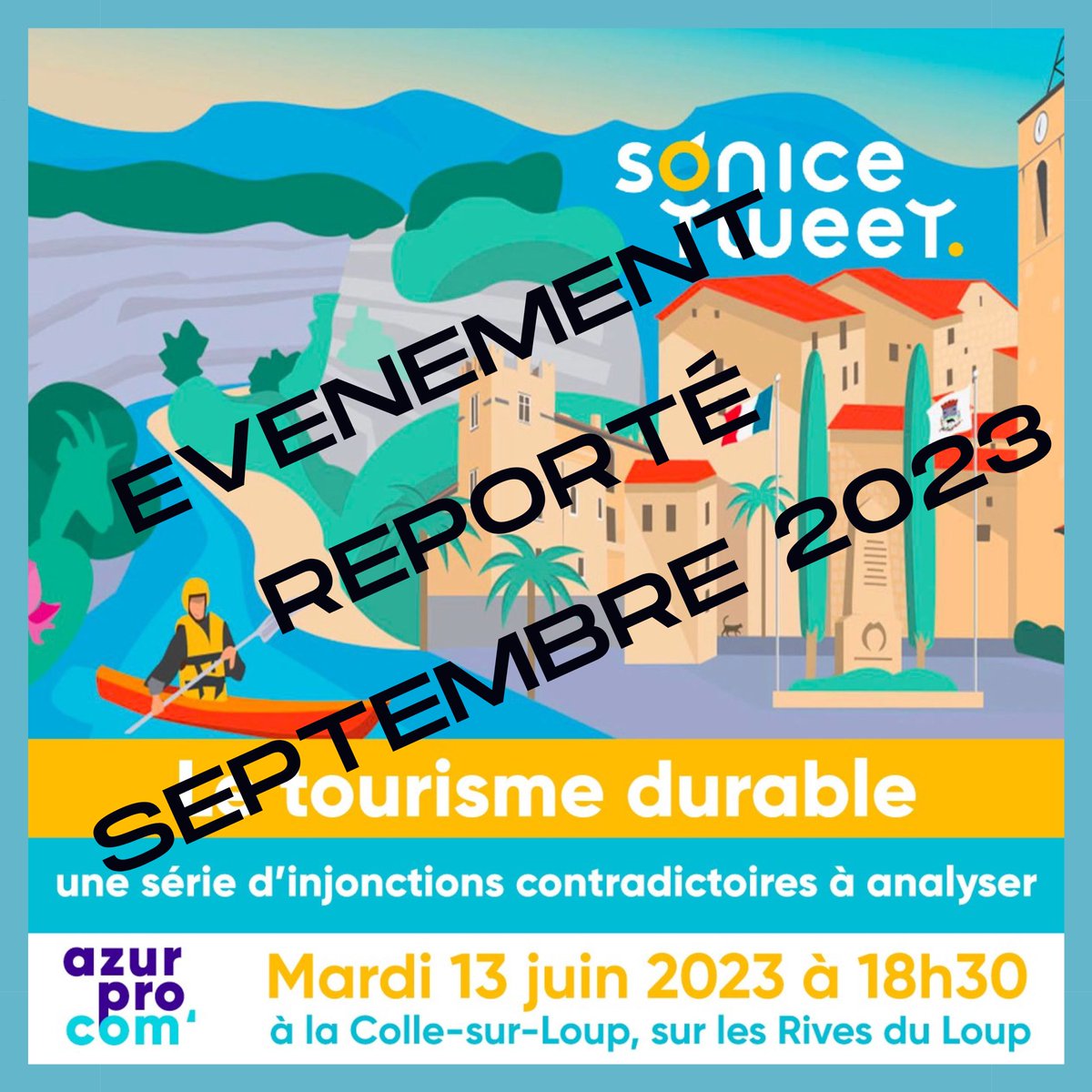 SoNiceBoost's tweet photo. 1/4

⛔️ EVENEMENT REPORTÉ ⛔️

Bonjour à tous chers amis de la communauté #SoNiceTweet by #AzurProCom…

C’est avec un peu de tristesse que nous devons annoncer, en accord avec la #Team #AzurProCom et nos co organisateurs de l’Office Du Tourisme de la Colle Sur Loup, que nous ⬇️ https://t.co/PhvfqJX6sZ