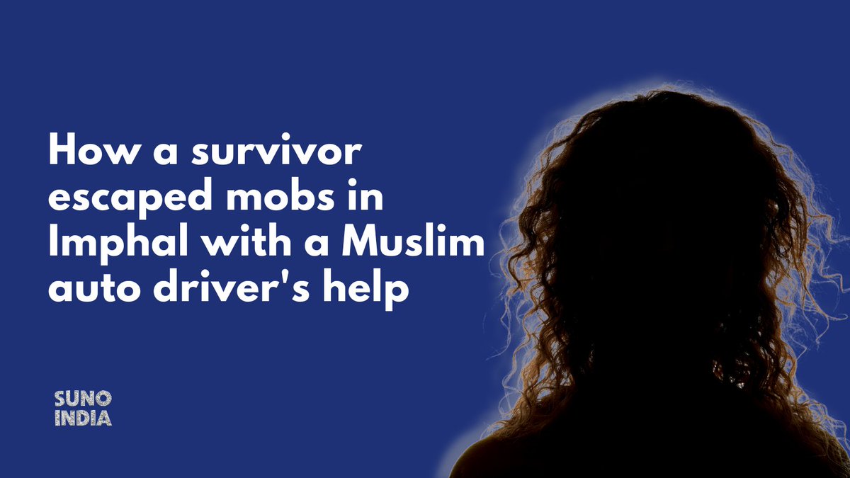jeegujja's tweet photo. EP 05: I spoke to a 19-yr-old Kuki student who was kidnapped by the Arambai Tenggol on May 15th from an ATM in Imphal. How she escaped them and the mobs that beat her up, with the help of a Muslim Pangal auto driver is a story that you've to listen to: 

https://t.co/BQONBTJggw https://t.co/Z29AzHYVA7