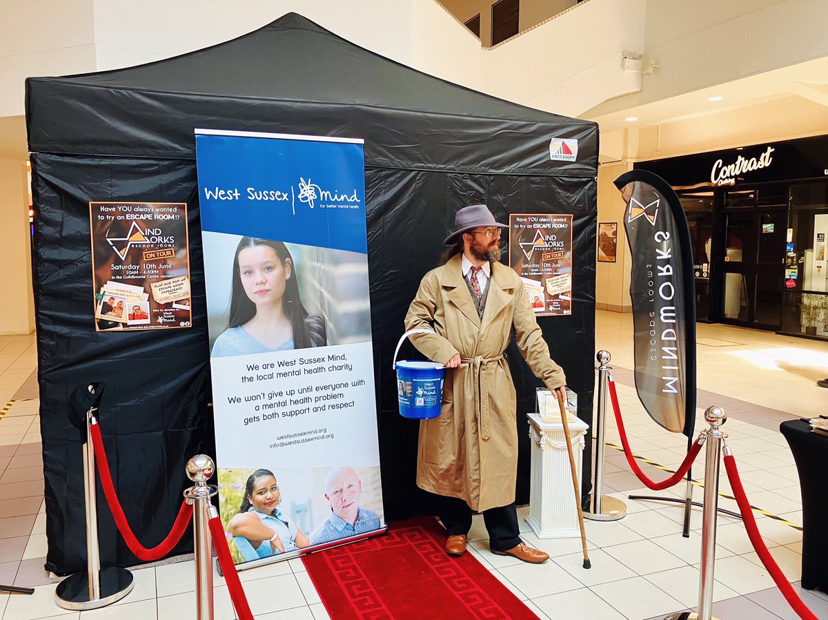 THANK YOU to everyone who came to play our pop-up escape room on Saturday!! 👏🏼🕵🏻‍♂️🔎💼🗝️⛺️

We managed to raise £278 for <a href="/WestSussexMind/">West Sussex Mind</a> 💙 

A massive well done and thank you to all the teams for their generosity and super code-cracking skills! ✨

#worthing #escaperoom