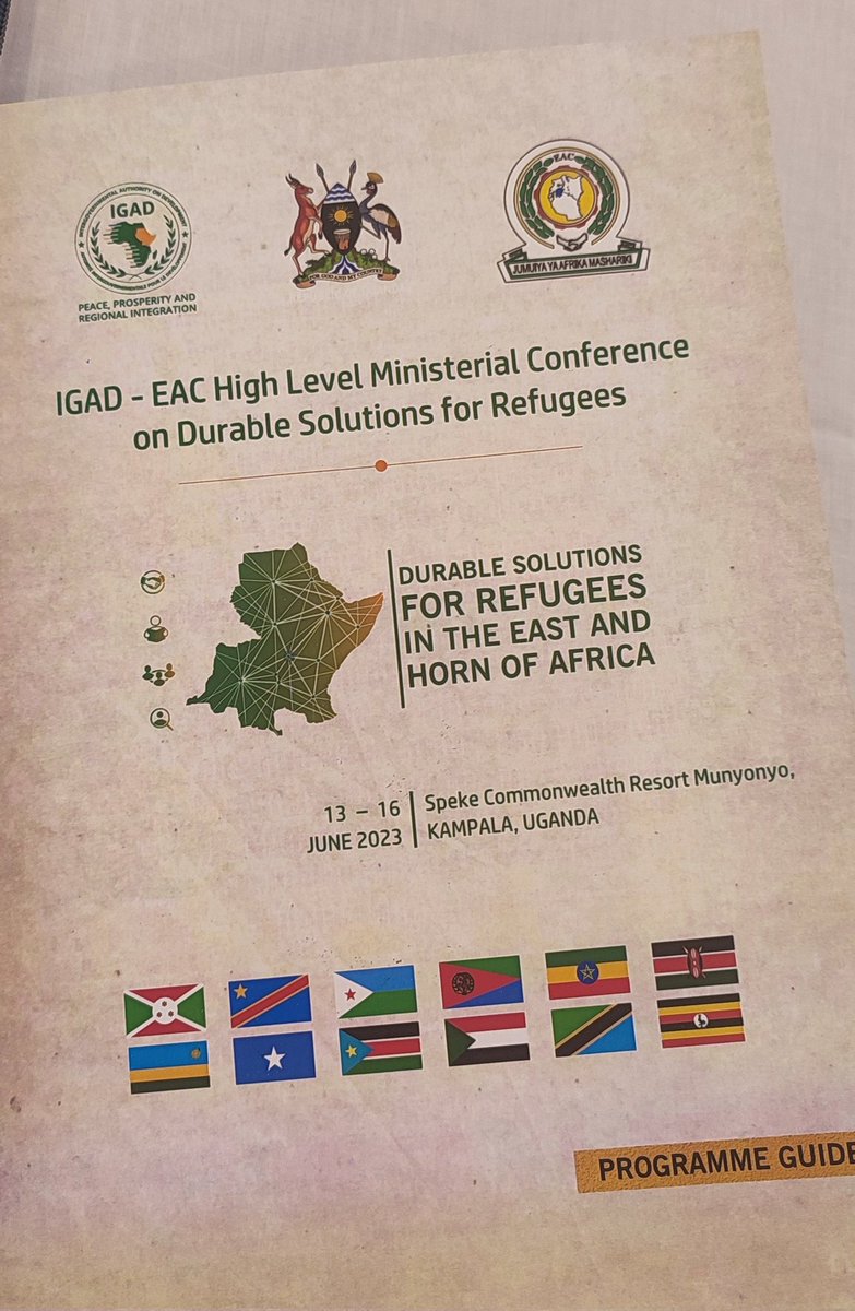 IntRefRights's tweet photo. @IntRefRights at the @igadsecretariat @jumuiya High Level Ministerial Conference on #DurableSolutions for #Refugees in East &amp; Horn of #Africa 
Protection, open-door policies, government-led whole-of-society approaches, socio-economic inclusion, return, resettlement on the agenda https://t.co/oy1VA3xGEx