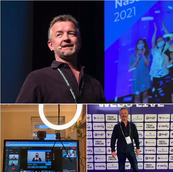 jamescwatson's tweet image. 7 DAYS: Started in Dublin with a keynote at @ARVRInnovate, followed by a talk at the Augmenting Reality meet up @VR2AR (🚉 train strike = virtual appearance), finished off by another keynote at Web3 Live, London (@TechCircus_) 👍 @GlimpseGroup #VR #Metaverse $VRAR