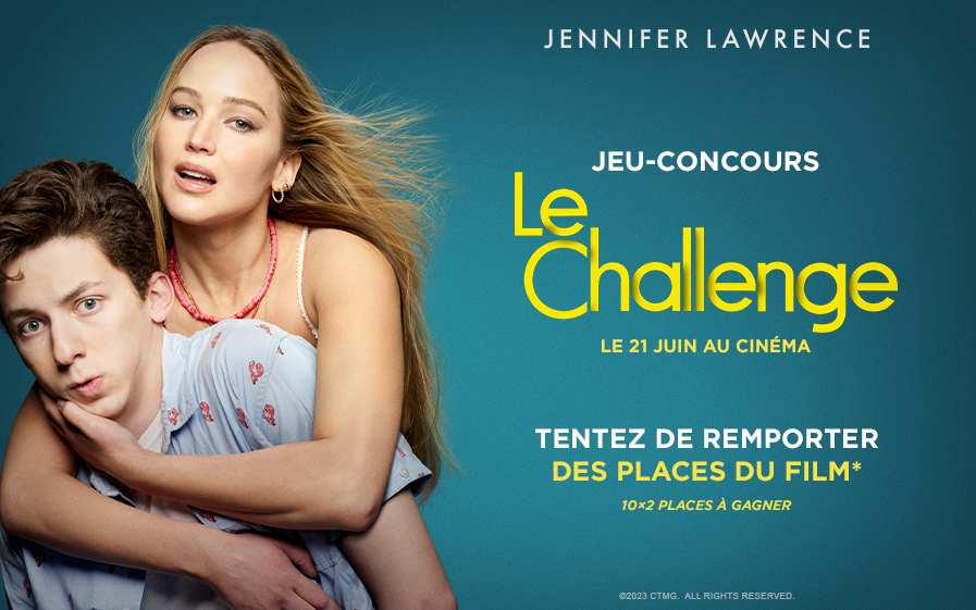 TF1 on X: #Concours Elle a un été pour le chauffer 🔥 Découvrez Jennifer  Lawrence dans #LeChallengeLeFilm, le 21 juin au cinéma ! Tentez de gagner  vos places sur 👉  @SonyPicturesFr