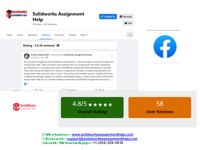 SolidworkH's tweet photo. 🎓 Looking for top-notch SolidWorks assignment help? Don't take our word for it, hear it from our satisfied customers! Check out their honest reviews on Facebook, Trustpilot, Sitejabber, Scamadvisor, and their Website page.
#solidworksassignmenthelp #clientreviews #solidworks https://t.co/VH53OE7F8L