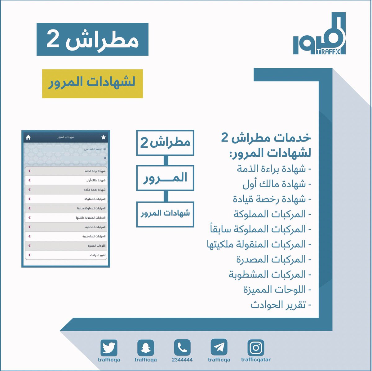 الإدارة العامة للمرور tweet media