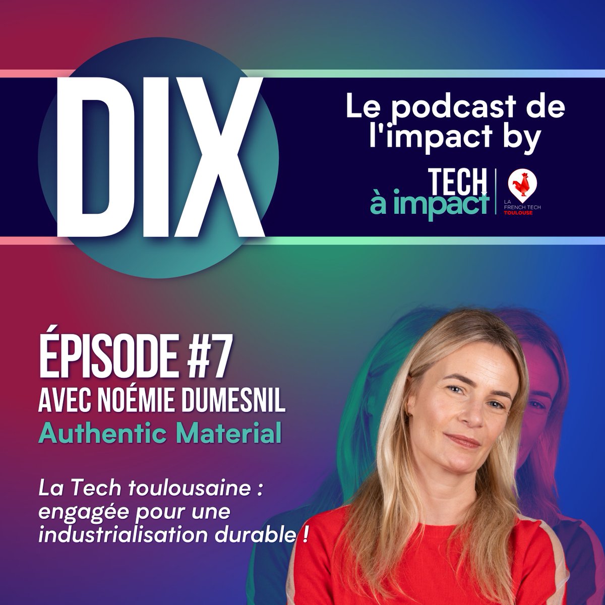 🗣️ Comment allier innovation, industrie et infrastructure... ? C'est le sujet du nouvel épisode de #DIX : le #podcast de l’#impact by La <a href="/FrenchTech_Tlse/">La French Tech Toulouse</a> ! 

🌱 Découvrez les actions inspirantes de startups toulousaines engagées >> shorturl.at/rtDT3