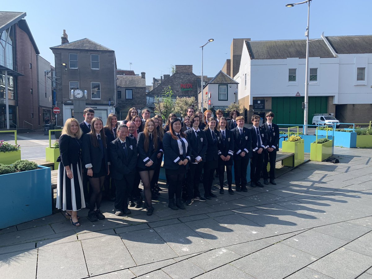 Excitement building at the the @ypi_scotland National Event at Perth Concert Hall.  Delighted to be invited to help out front of house and backstage.  Great leadership  opportunity for our new S6 pupils.  #TeamPA #RISE