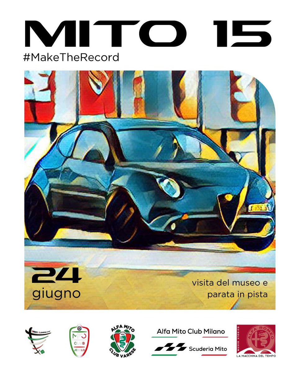 #Mito15 • Sabato 24 Giugno 2023 
Museo Storico Alfa Romeo 🍀🇮🇹🐍