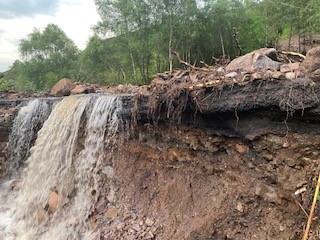 HighlandCouncil's tweet photo. The #B863 loop road remains closed. The low road is open. #Kinlochleven #Lochaber https://t.co/8DxugVuOxV