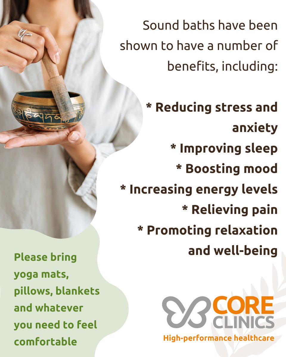 Join us for an evening of deep relaxation and healing vibrations! 🎶 Immerse yourself in the soothing sounds of a sound bath✨Don't miss this opportunity to nurture your mind and body. Reserve your spot now! #SoundBath #ReikiHealing #Warwickshire 

facebook.com/events/9987282…