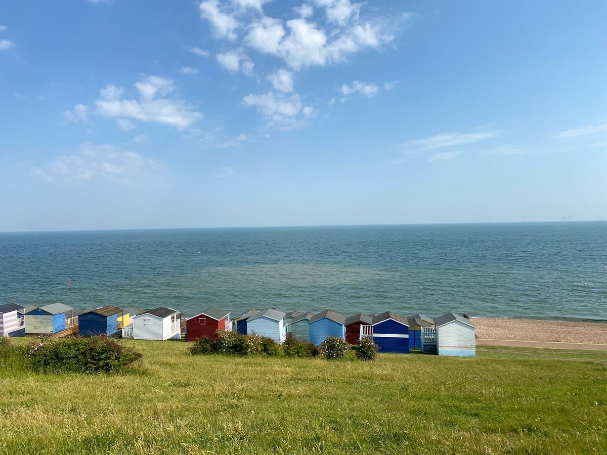 We've just taken these images in Tankerton. 

The water discolouration suddenly appeared above the Tankerton Circus outfall, which is submerged at high tide.

It then drifted to the right. There's no rain and people are swimming.

 Can we have an explanation @SouthernWater?