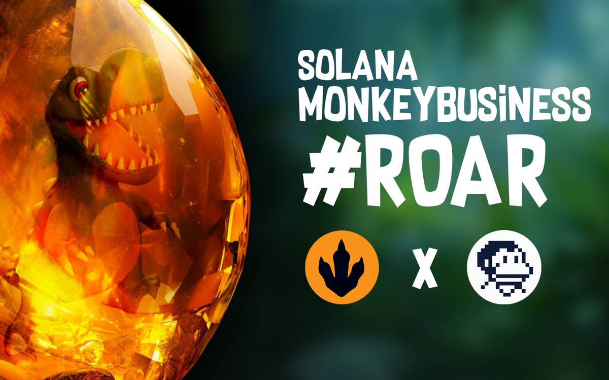Thrilled to announce our collaboration with Solana Monkey Business! This is just the start of a journey where our holders reap the rewards. Stay tuned! 
<a href="/SolanaMBS/">Solana Monkey Business</a>

#DinoBTC #ROAR #Ordinals