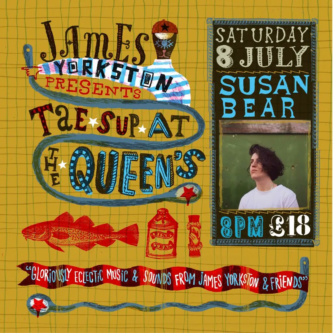 Tae Sup at the Queen's - American computer music pioneer Carl Stone together with two of Scotland's finest DIY musicians in Susan Bear and Lomond Campbell.

Saturday 8th July, Queen's Hall, Edinburgh x

thequeenshall.net/whats-on/tae-s…