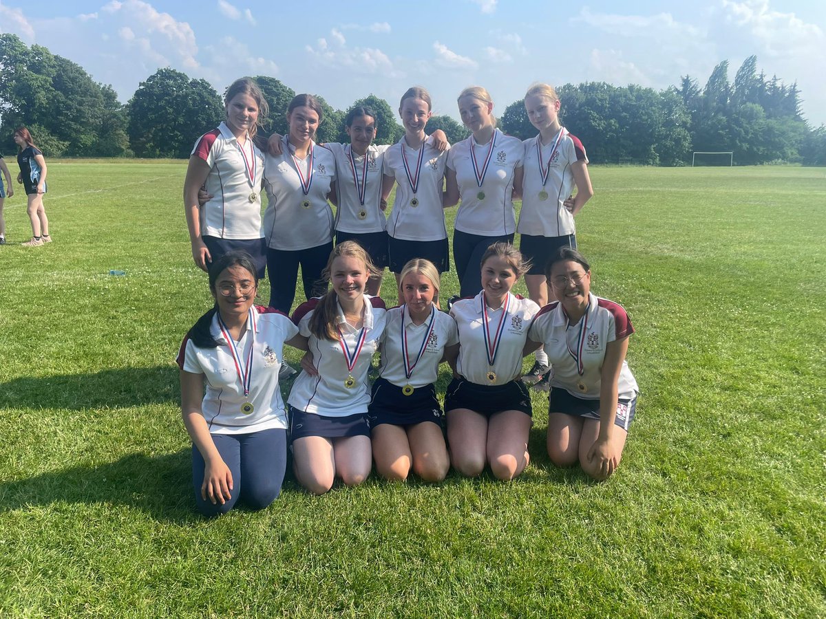 Congratulations to our u14 Calderdale champions in rounders! One draw; the rest wins- a super afternoon of rounders had by all with fantastic team performance against tough opponents. #rounders #team #lovetoplay