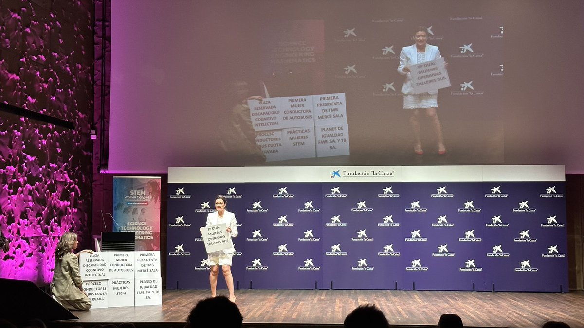 pherediagil's tweet image. CASO 2: De la mano de Judit Garcia, directora #rrhh @TMB_Barcelona presenta cómo trabajan por la inclusión, la diversidad social y la igualdad de género.
#STEMcompanyAwards #SWC2023Madrid #diversidad