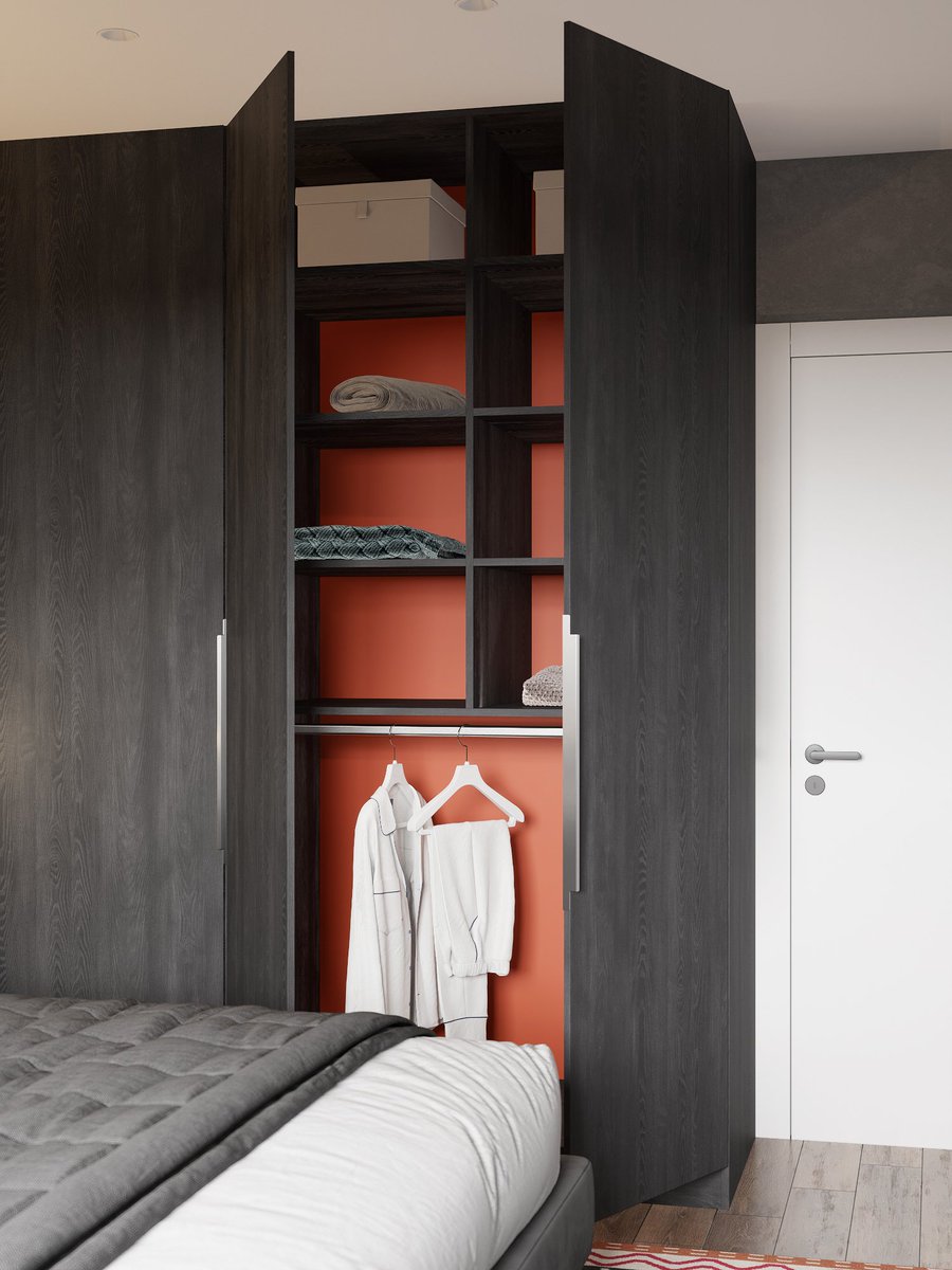 kleiderhaus's tweet photo. Discover the perfect blend of style and functionality with our latest masterpiece: a fitted wardrobe, bedsides, and a vibrant red dressing table! Like, share, and comment if you're loving this luxurious design! Visit https://t.co/I0AZq2CpL6 #FittedWardrobe #LuxuryDesign #decor https://t.co/44LwzWkuBv