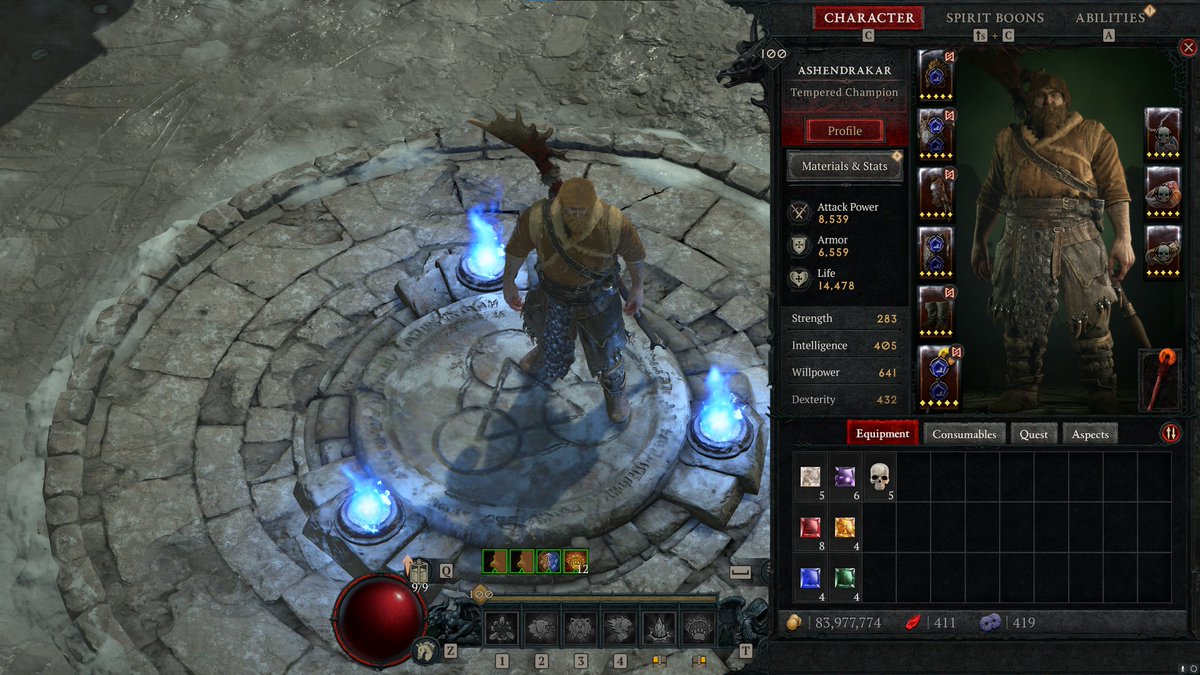 Took a while and a few deaths but finally managed a maxed druid c:

I hope there are still some slots on that statue!

#Diablo4Hardcore
ashendrakar#1492