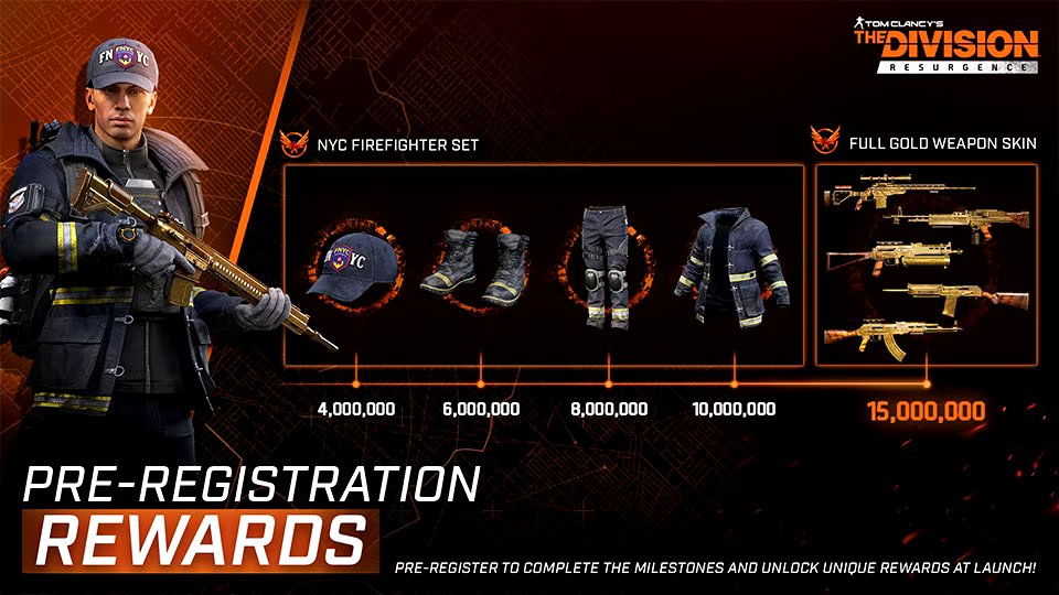 la Beta se desarrollará en dos fases, y las cuentas de los jugadores y la progresión se reiniciarán al final de cada fase:

 Fase 1
 del 13 de junio al 25 de julio
 Fase 2
 del 8 de agosto al 19 de septiembre

 Australia\Chile\Dinamarca\Finlandia\Holanda\Noruega\España\Suecia