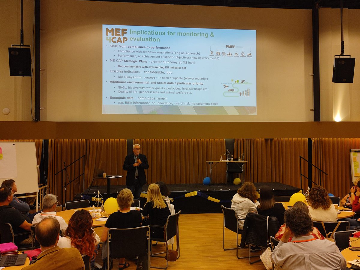 MEF4CAP's tweet photo. 🗣️Last week, #MEF4CAP partner Hans Vrolijk of @WUReconomic spoke at #GPW_Malmo to share EU-level experiences on addressing data gaps for CAP evaluations🧑🌾
📍More news about our project: https://t.co/oxYoka2xCT https://t.co/4zKjLvmJDR