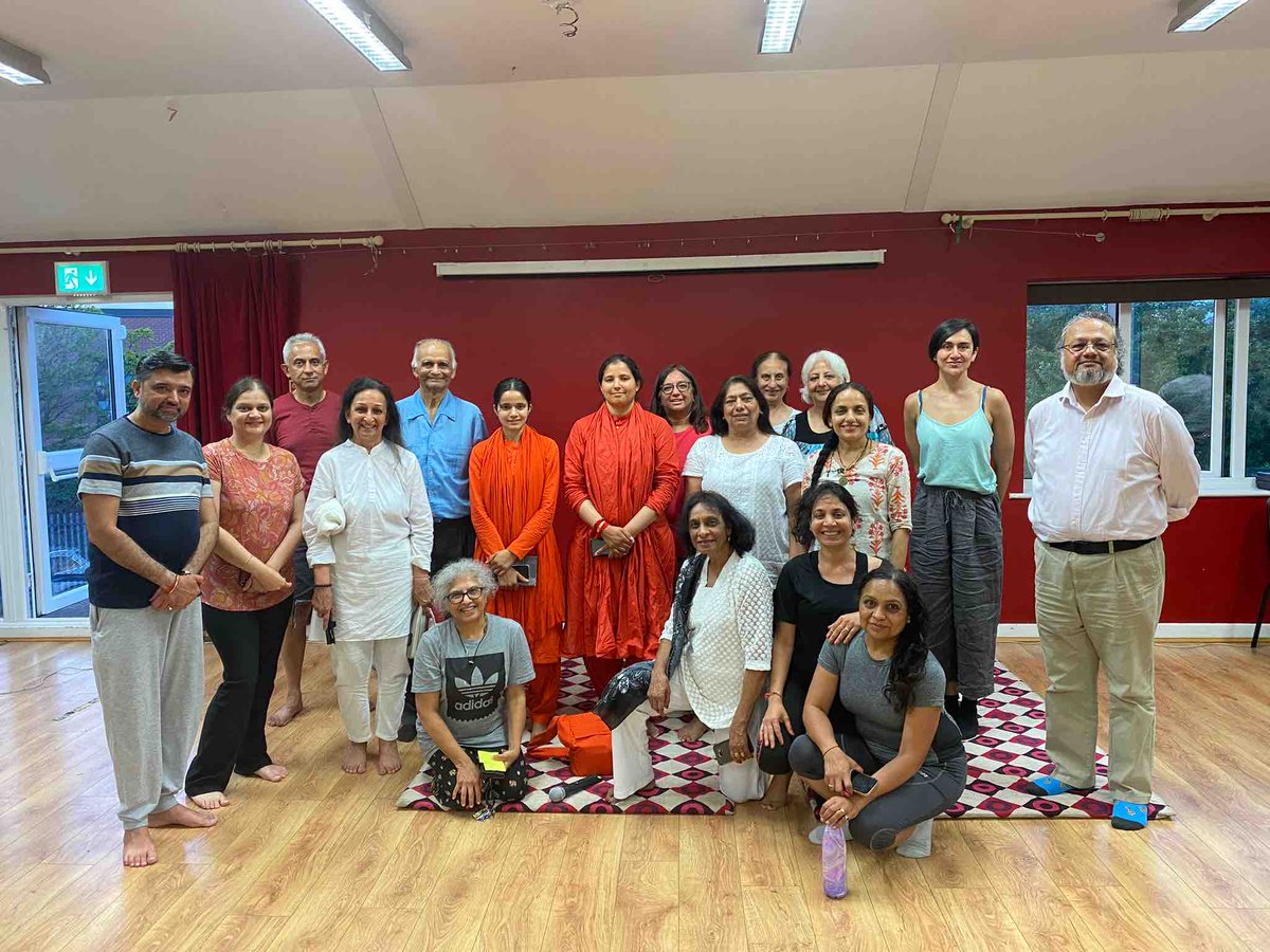 Patanjali Yog Peeth (UK) Trust (Official Account) (@pyptuk) on Twitter photo Another successful class in Wembley last night with <a href="/aditiaryaa/">Sadhvi Devaditi</a> Sadhvi Devaditi and <a href="/SadhviDevavani/">साध्वी देववाणी</a> Sadhvi Devavani साध्वी देववाणी
#InternationalYogaDay2023 Another successful class in Wembley last night with <a href="/aditiaryaa/">Sadhvi Devaditi</a> Sadhvi Devaditi and <a href="/SadhviDevavani/">साध्वी देववाणी</a> Sadhvi Devavani साध्वी देववाणी
#InternationalYogaDay2023