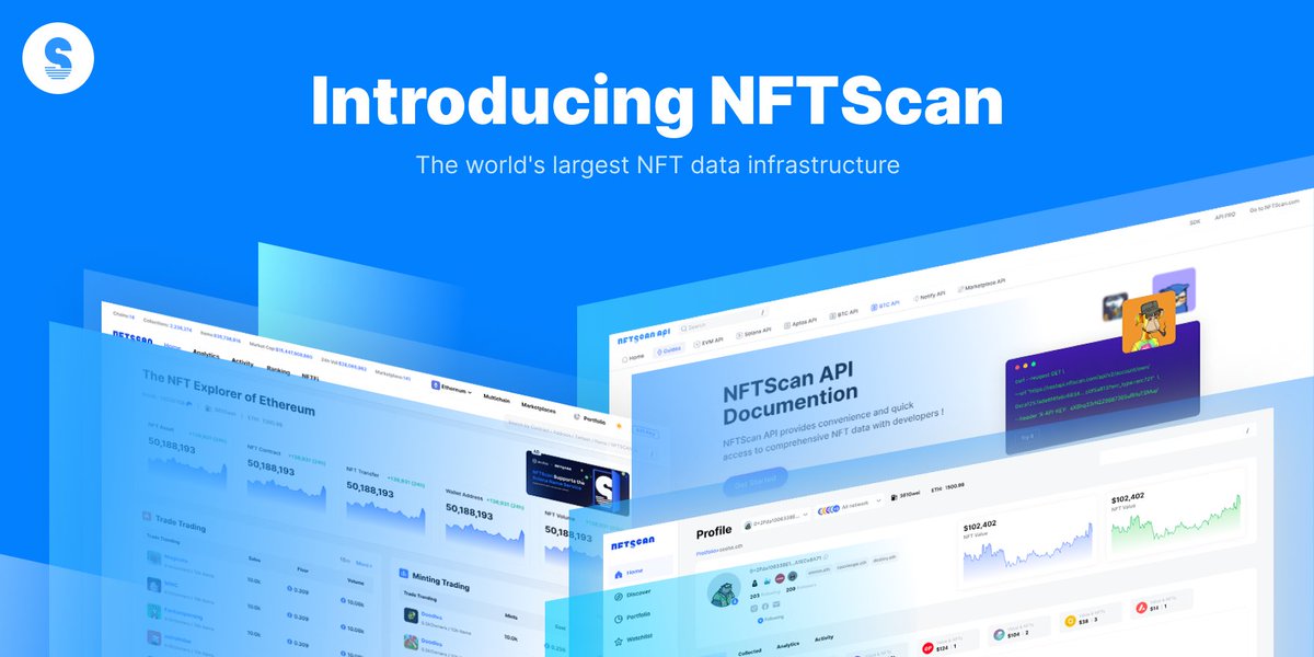 NFTScan’s Latest Complete Introduction Released!

❓What is NFTScan doing
❓The features of NFTScan
❓The competitiveness of NFTScan

As for newcomers, here's a complete introduction to NFTScan.

Get started here👇
coinmarketcap.com/community/arti…