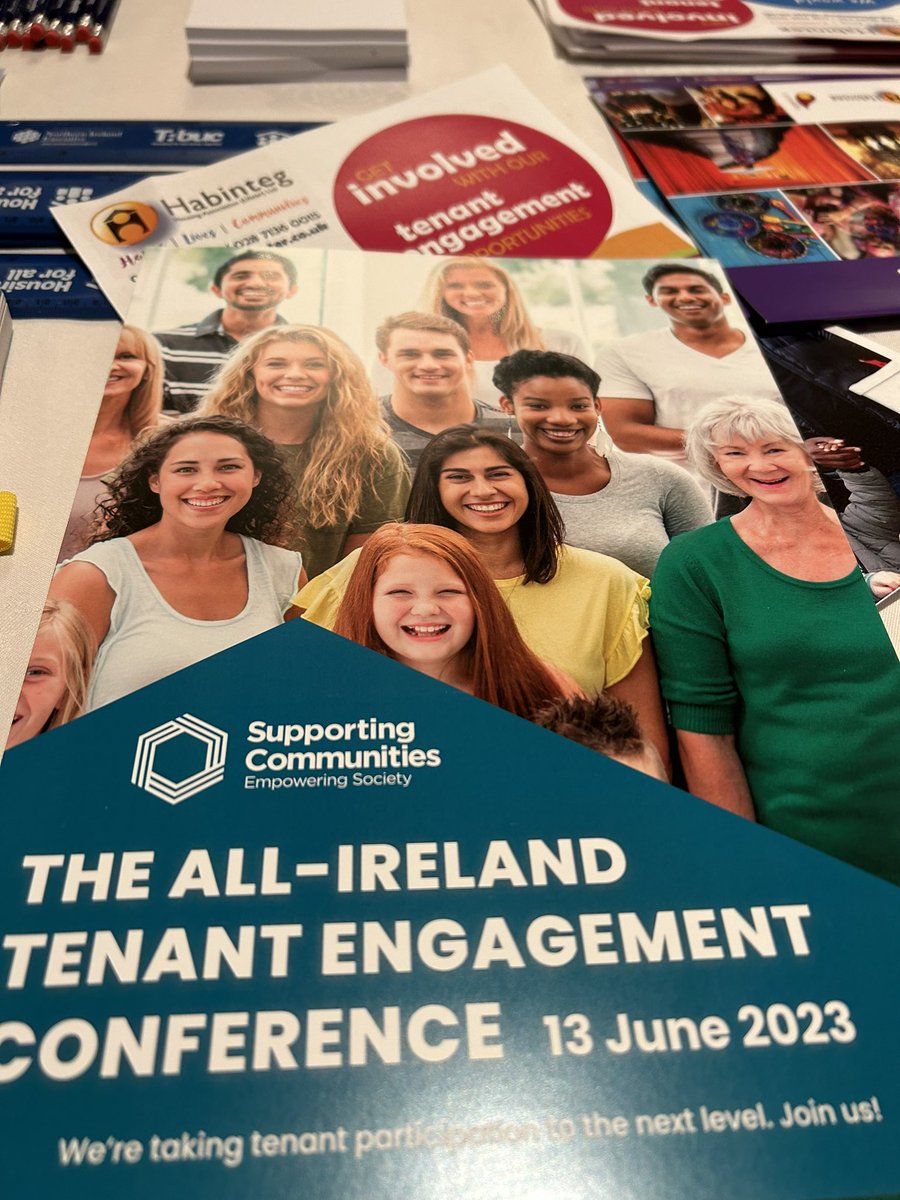 magsmclaughlin1's tweet photo. Delighted to host @HabintegNI stand today for the first ever All-Ireland Tenant Engagement Conference @SuppCommunities  researching good practice for tenant engagement across Ireland https://t.co/ckTpv03GZe