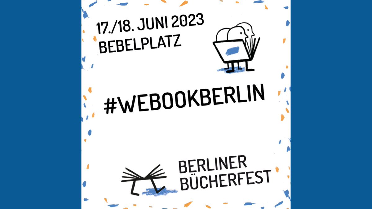 evzfoundation's tweet photo. Das #BerlinerBücherfest des @boev erinnert an die #Bücherverbrennung. Mit Aktionen, Lesungen, einer Ausstellung und einem Zeitzeuginnengespräch gedenken Besucher:innen vom 17.-18. Juni an die NS-Verfolgung.#EVZgefördert
❗Wir sind vor Ort! 🔗https://t.co/o1oHOJocuT
#webookberlin https://t.co/K4yVGqIDYM