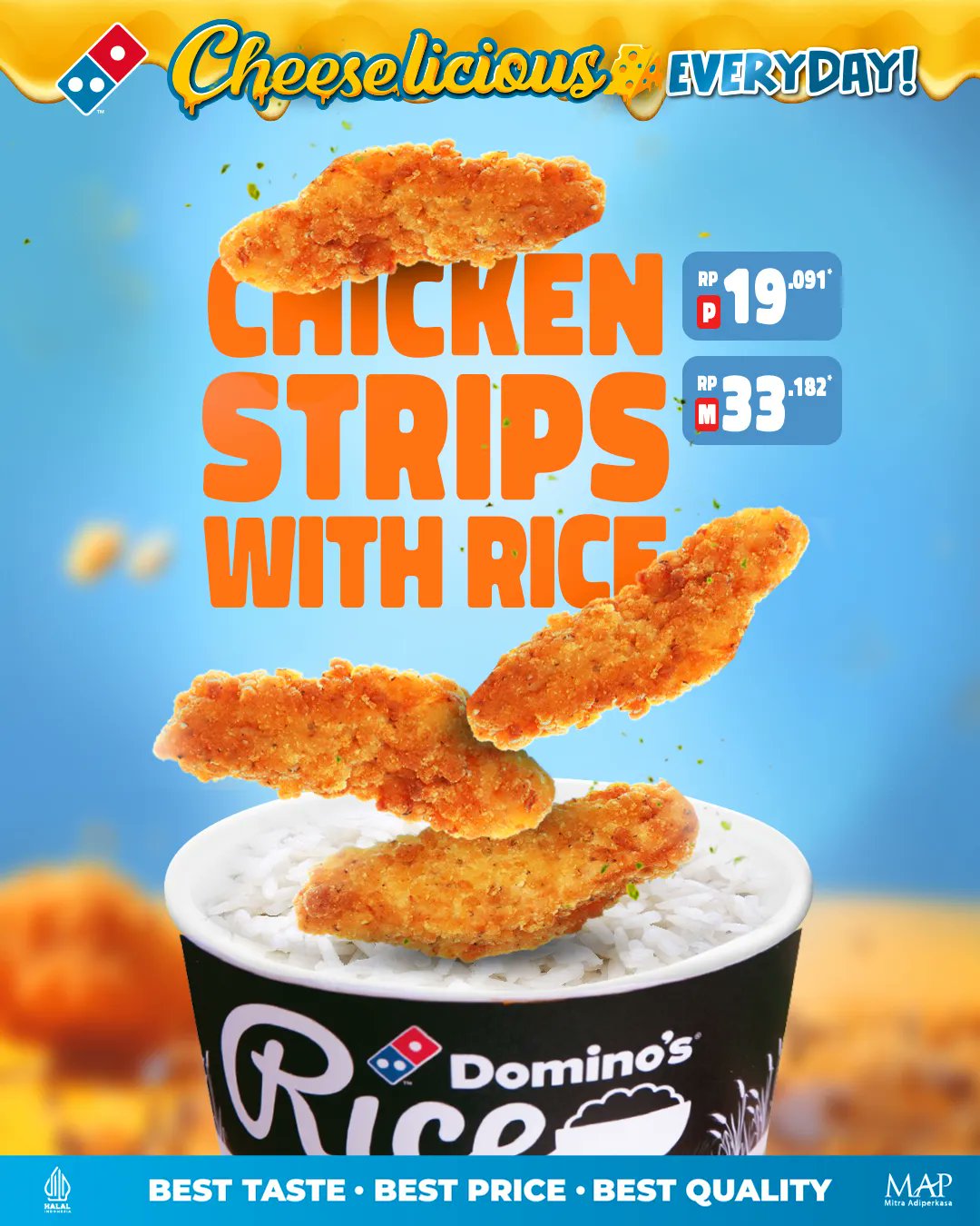 Domino's Pizza ID on Twitter "Segini banyaknya CUMA 199rb*; PAKET LIMA