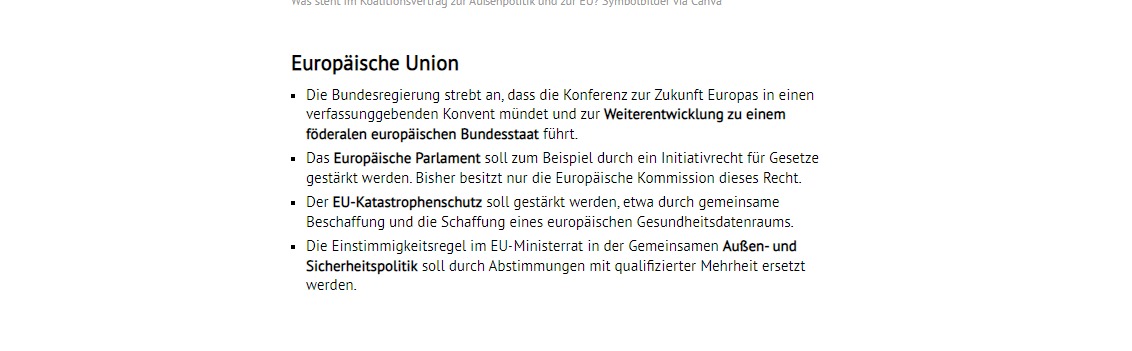 @MrJonasDanner Laut Koalitionsvertrag ist das Ziel der Ampel die Souveränität Deutschlands und dessen Bürger aufzugeben. Jeder der für FDP und SPD gestimmt hatte, konnte das nicht wissen da es nicht in dessen Wahlprogramm stand. Also sollen wir Bundesstaat werden dank einer 14% Grünen Partei.