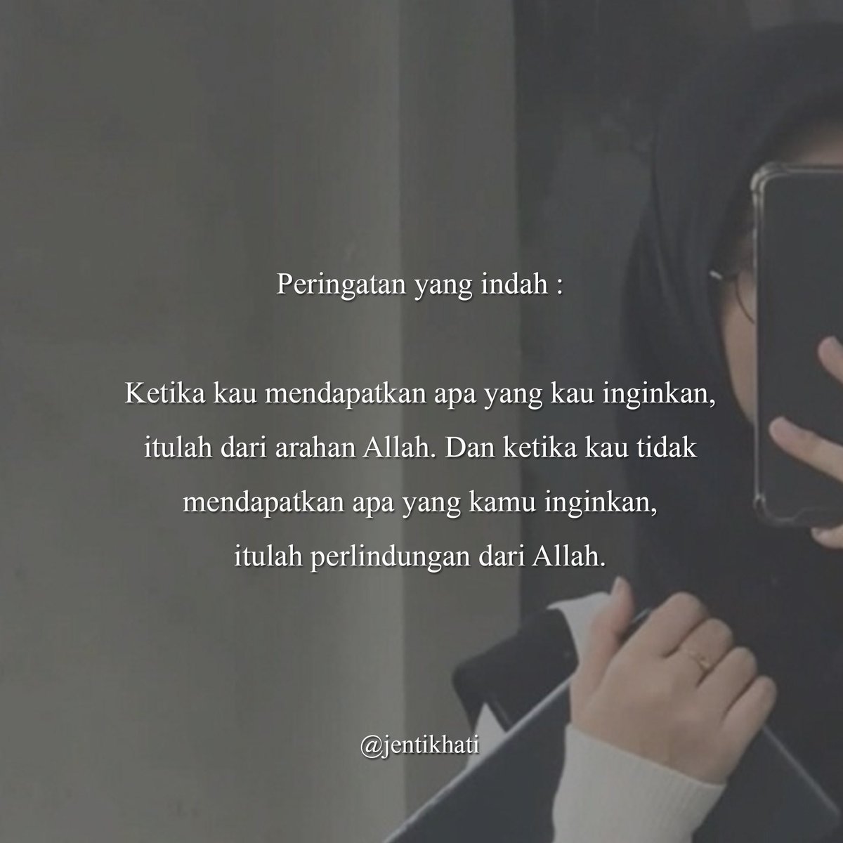 jentikhati's tweet photo. Percayalah pada isi dari Surah Al-Baqarah 216 ini ; 
 
Boleh jadi kamu membenci sesuatu padahal ia baik untukmu, dan boleh jadi kamu menyukai sesuatu padahal dia buruk untukmu. https://t.co/ANa0OZmKg8