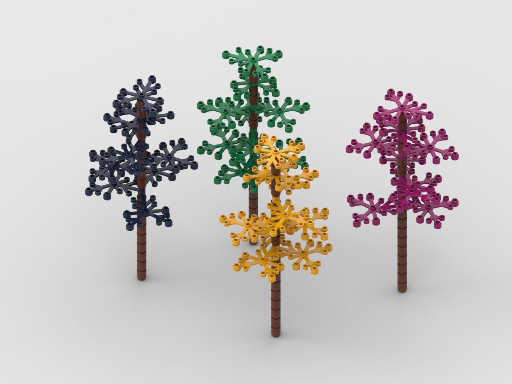 GabizonGuy's tweet photo. Colorful Trees for diorama and city
A very simple design with 2 types of parts that creates a perfect look in a very small effort.
Free Instructions available here: https://t.co/zfhzBdqnZi
#Lego #Legomoc #moc #Legotree #Legobuild https://t.co/U9vojpQ3Mt