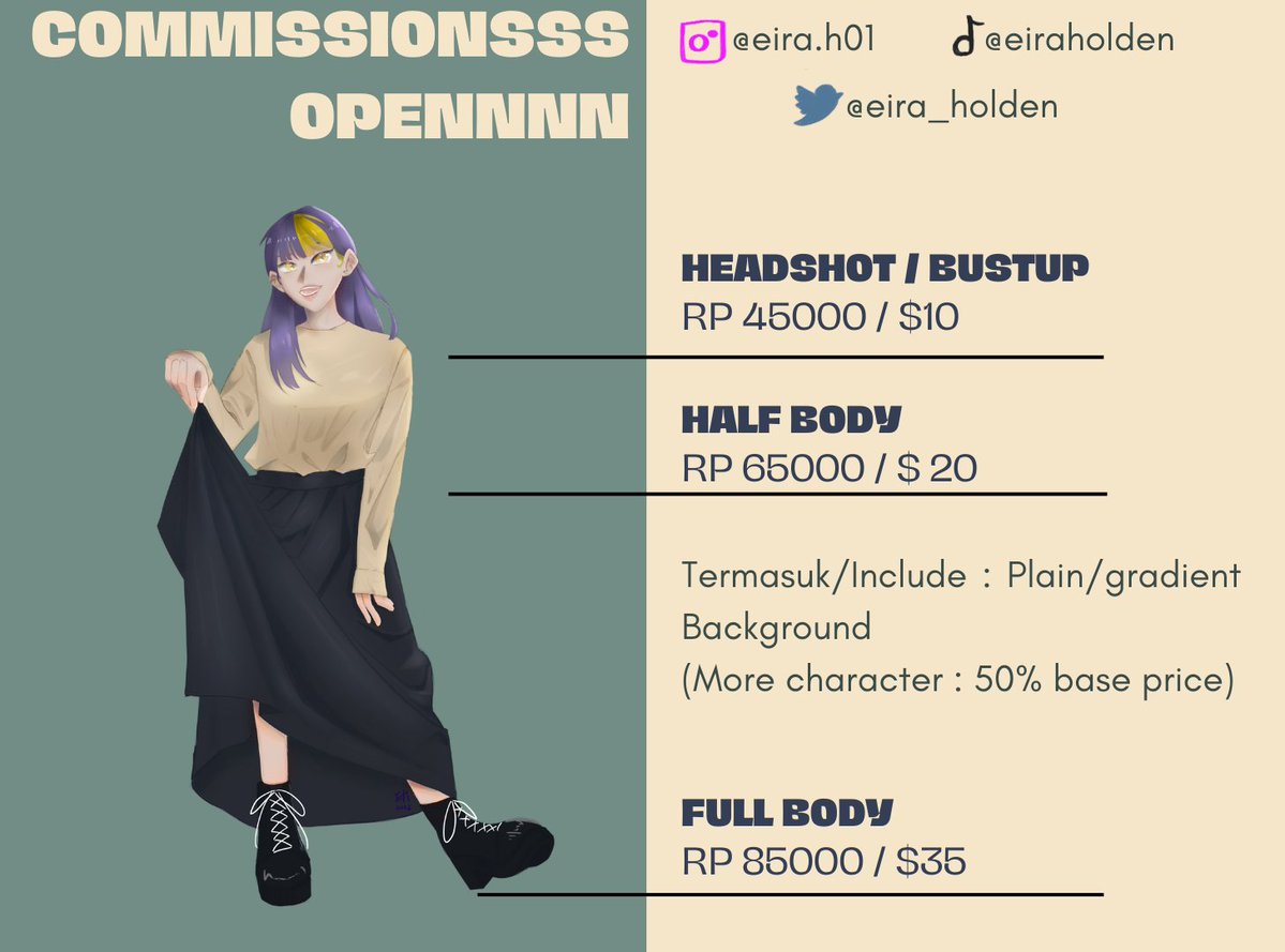 EIRA • Open Commissions (@eira_holden) / Posts / X