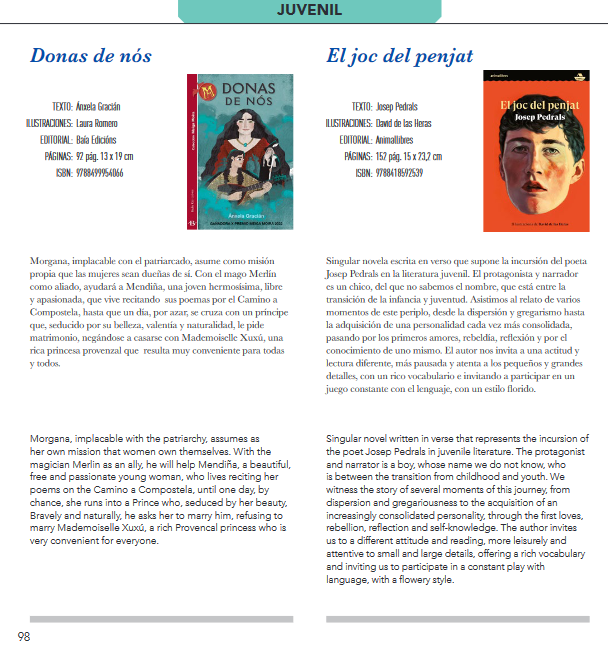 Máis que felices de comprobar que o libro de <a href="/AnxelaGracian/">anxela gracian</a> #Donásdenós foi seleccionado pola #OEPLI2022 no seu catálogo. "Selección bibliográfica dos mellores libros infantís e xuvenís publicados ao longo do ano 2022. #LiteraturaInfantilyJuvenildeEspaña
Ilustración: #LauraRomero
