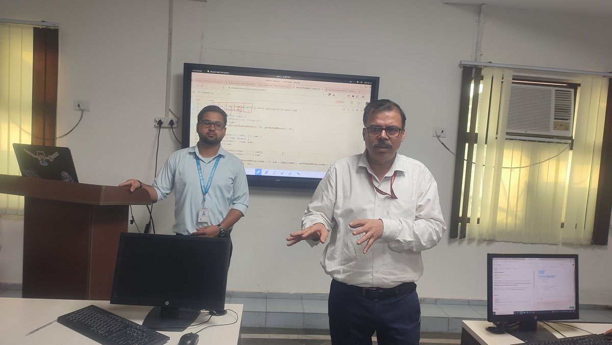 Kiet_edu's tweet photo. #KodeKar, the coding club of the Department of Computer Application, conducted a 5-day #LeetCode #Boot_Camp from May 29th, 2023, to June 2nd, 2023.
#kiet_group_of_institutions #KIETGZB #kietengineeringcollege #KIET #AKTU #AICTE #KodeKarBootCamp #CodingSkills #ProblemSolving https://t.co/v4l1Ue3TDp