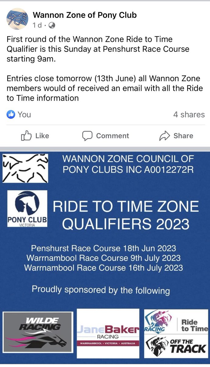 Penshurst & District Racing Club tweet media