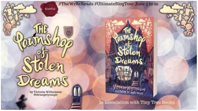 Today it’s my stop on the #UltimateBlogTour for #PawnshopOfStolenDreams by @strangelymagic Thank you @WriteReadsTours @The_WriteReads #TheWriteReads @TinyTreeBooks #BookReview

Brilliant Grimm-esque fairytale! 

twoheadsarebetterthanone.home.blog/2023/06/09/the…
