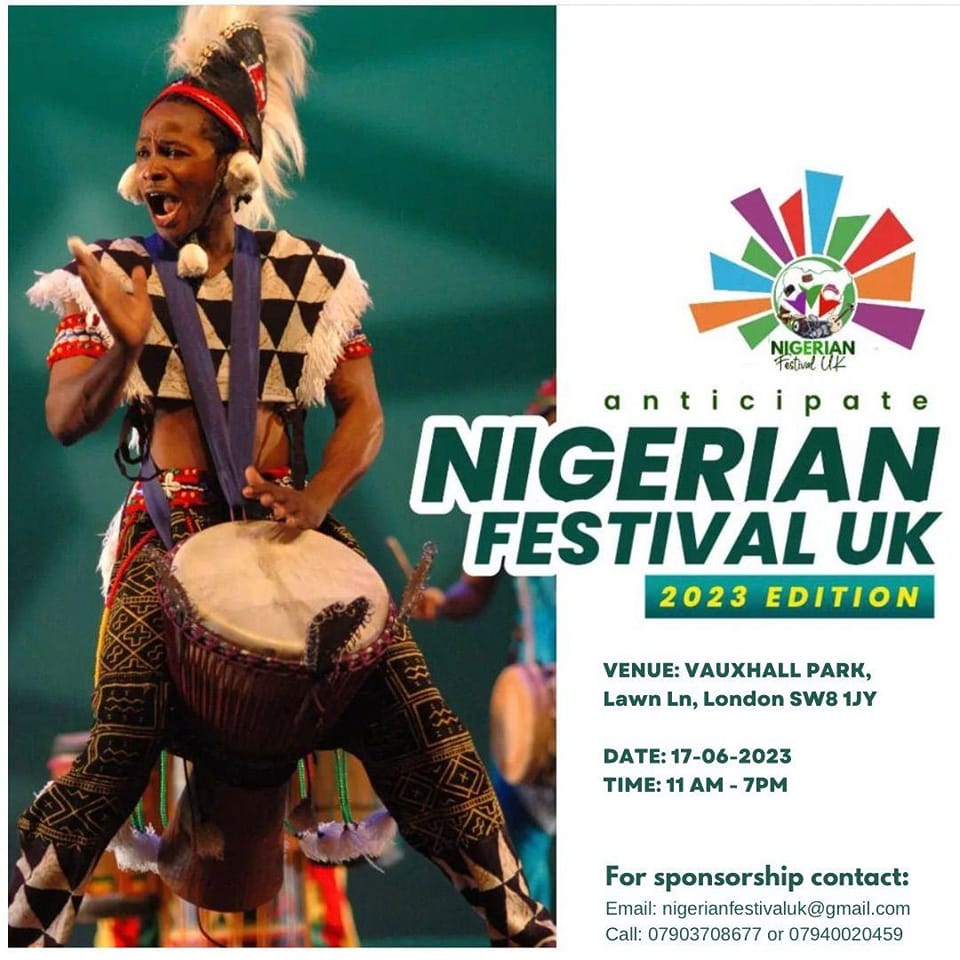 LushStarr's tweet image. #secondedition
🇳🇬 Nigerian Festival UK 🇬🇧
Vauxhall Park, Saturday June 17th, 2023.
11am - 7pm