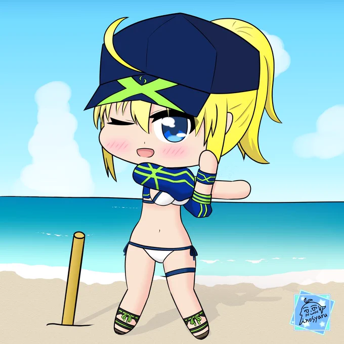 XX「準備運動はしっかりしないとダメですよ!」  #FGO